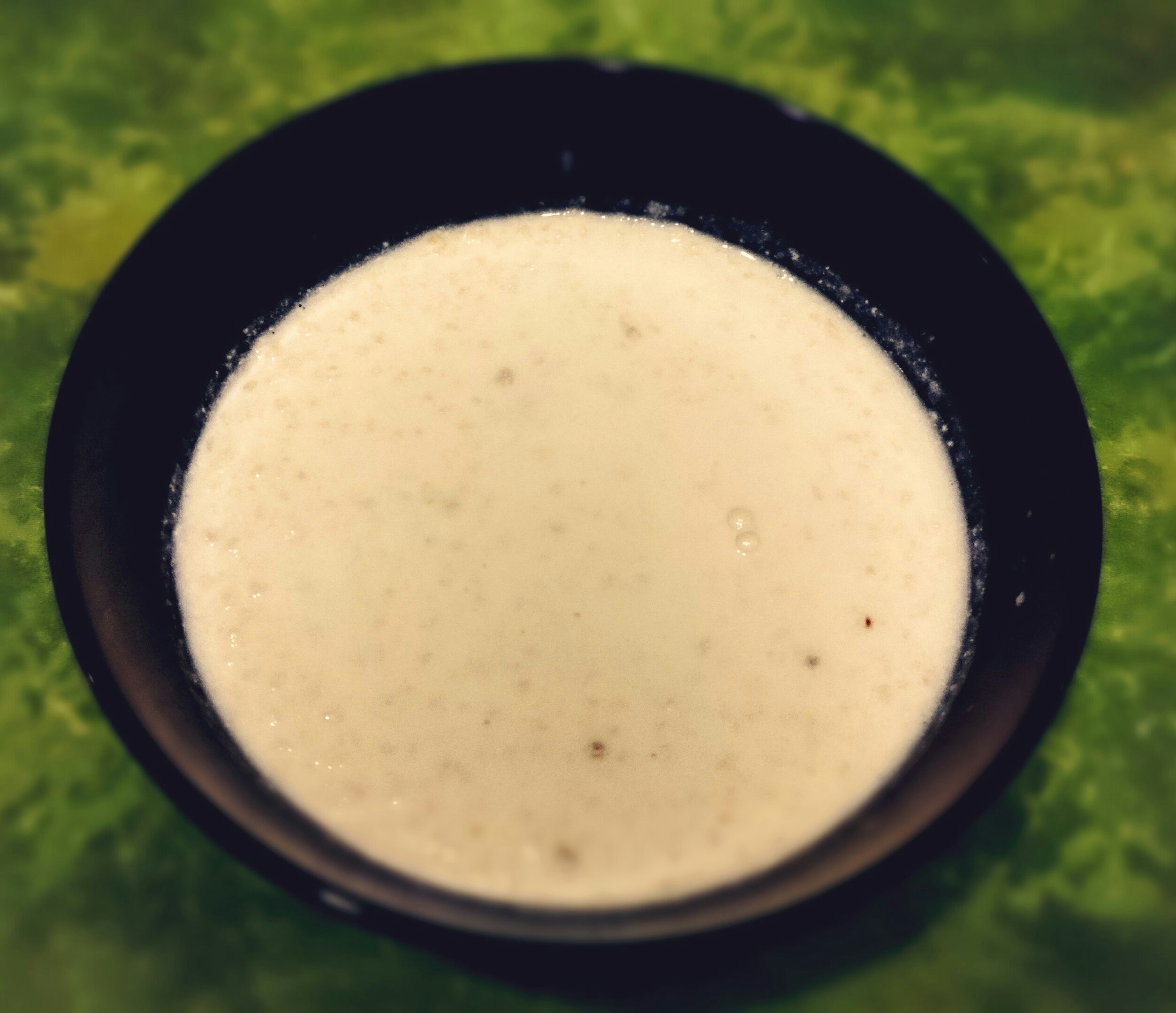 Multicooker millet milk porridge