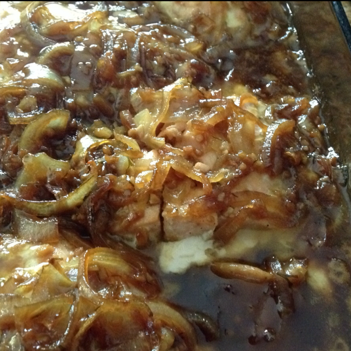 Sweet Baked Salmon