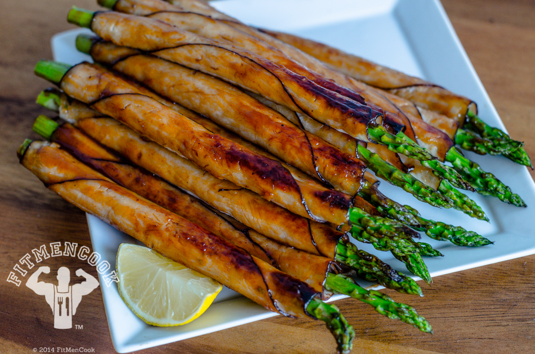 BBQ Turkey Asparagus Spears