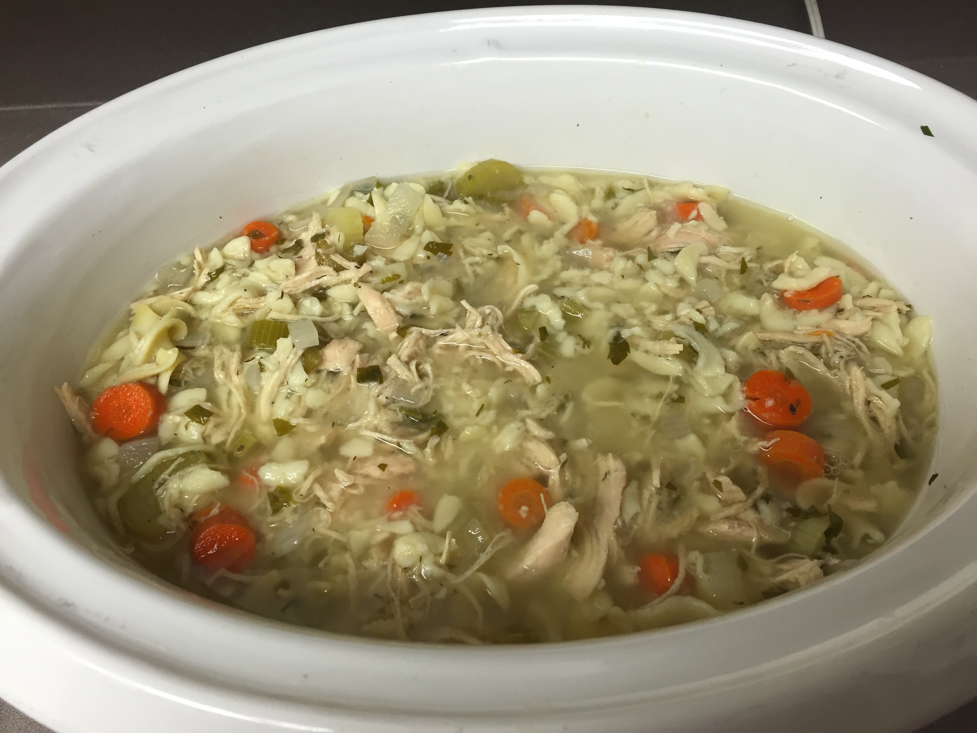 Slow Cooker Chicken Noodle Soup