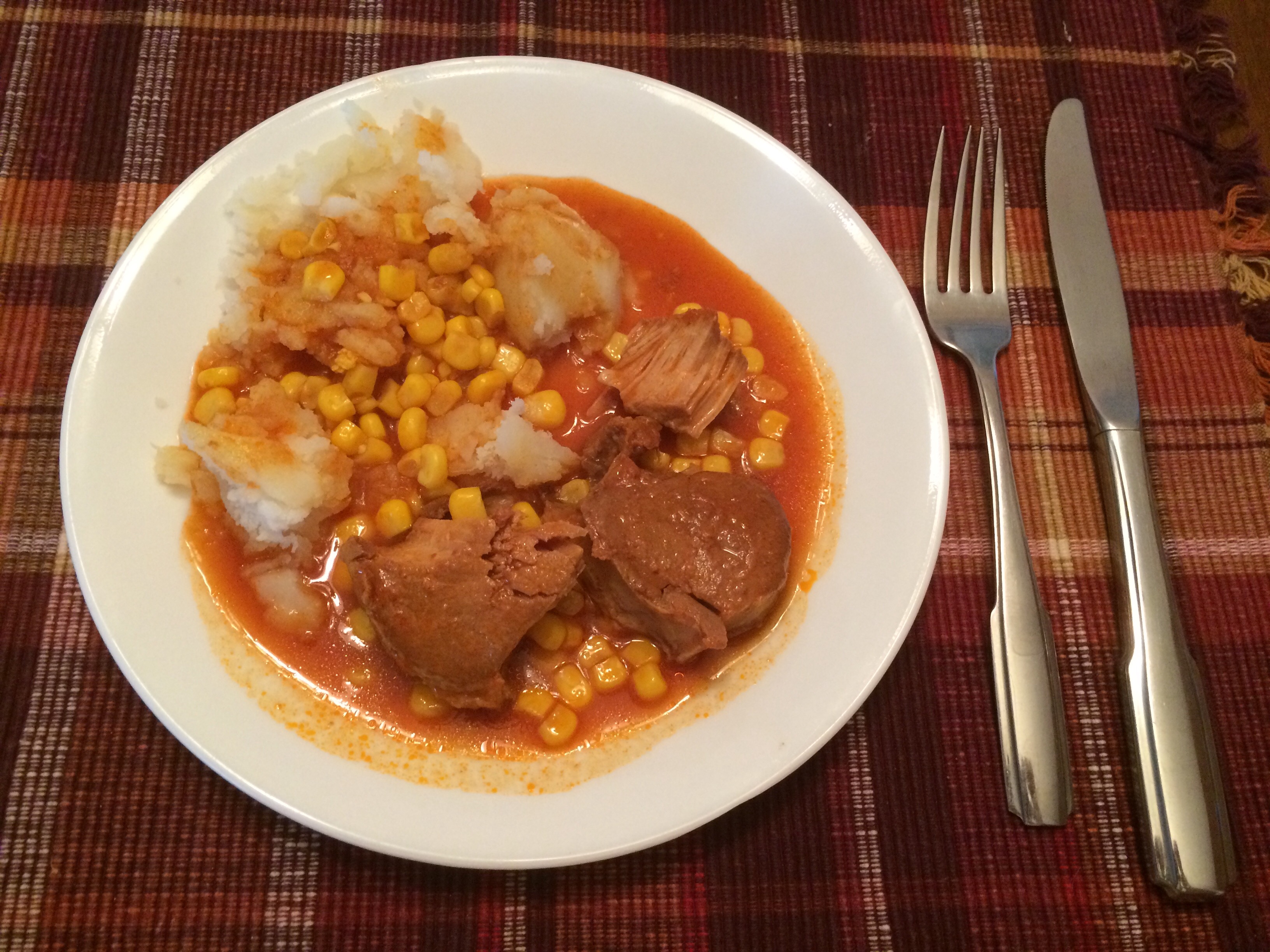 Pork Chops with Red Gravy