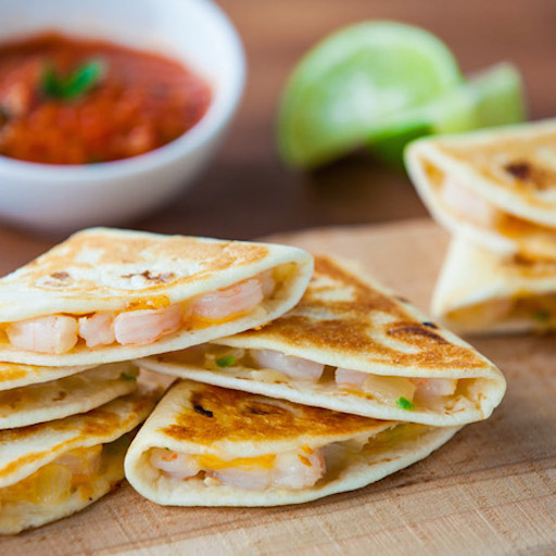 Shrimp Quesadillas