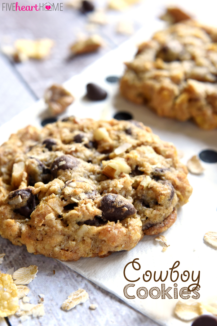 Loaded cowboy cookies