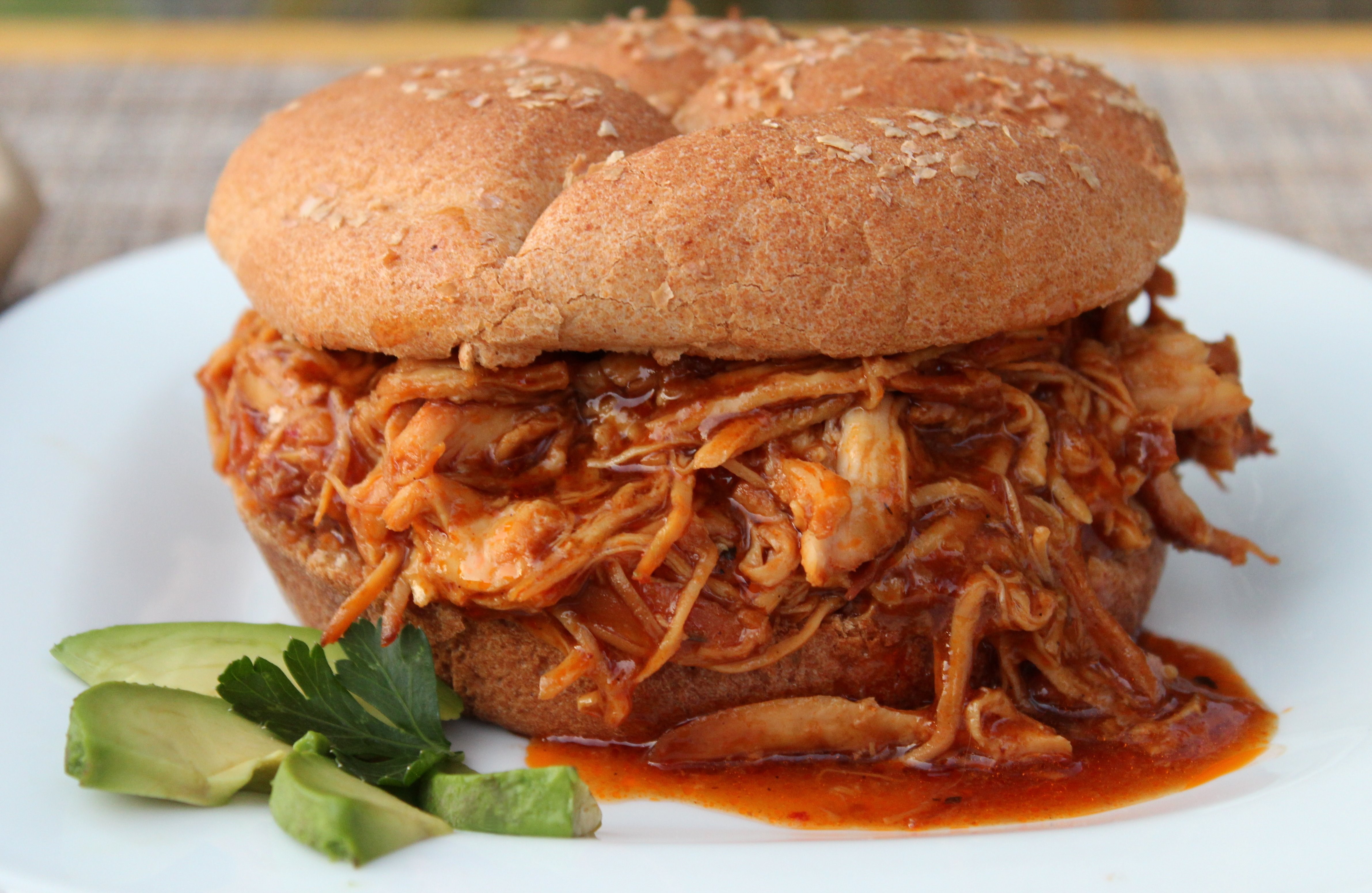 M 24 Zesty Slow Cooker Chicken Barbecue