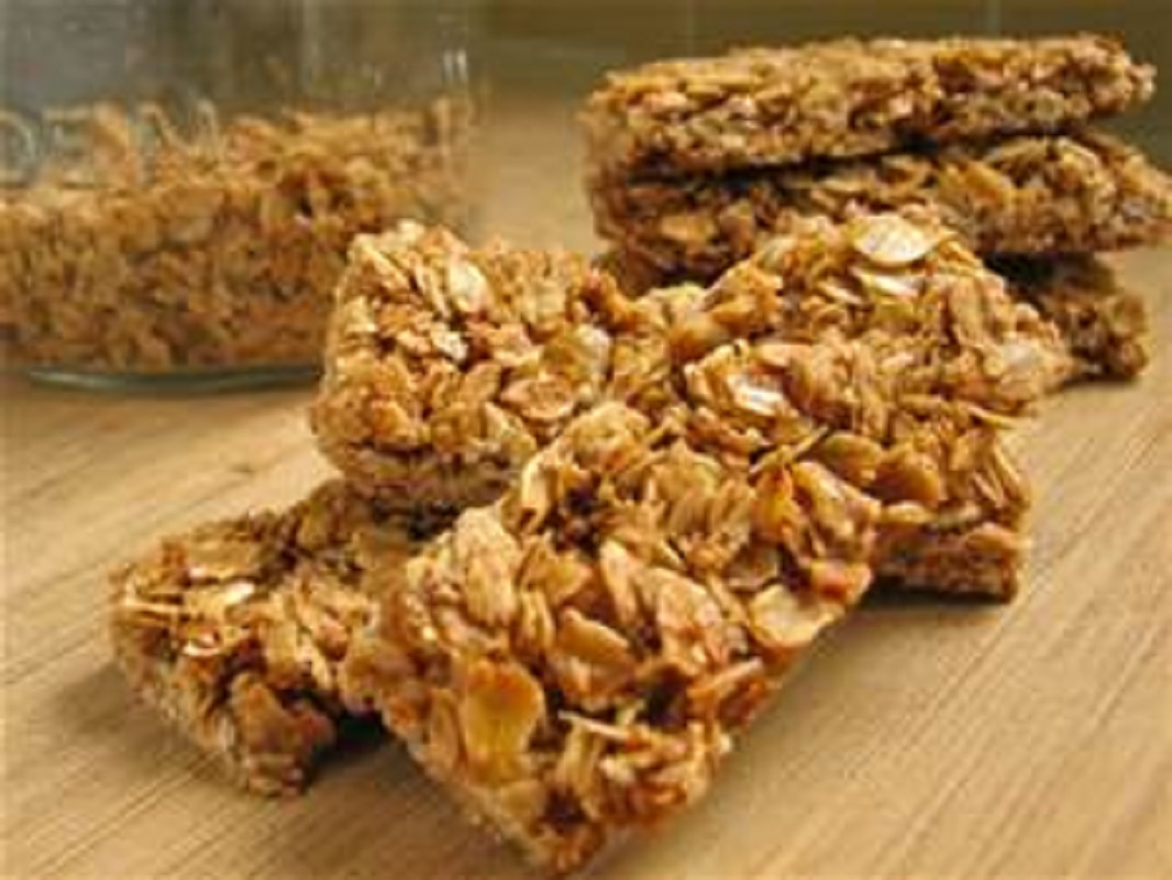 Crispy Honey Nut Granola Bars