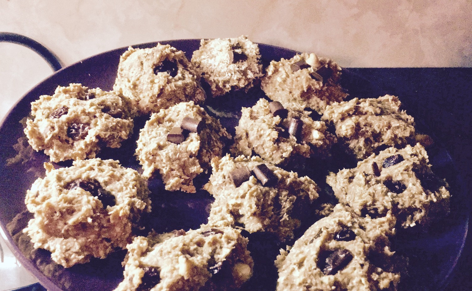 banana oatmeal cookies