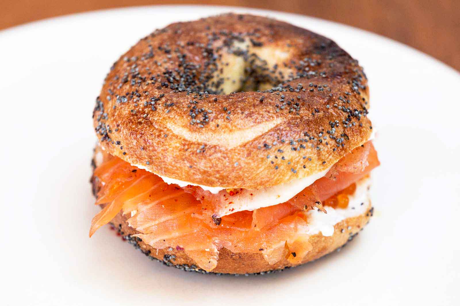 Bagel, Lox and Cream Cheese