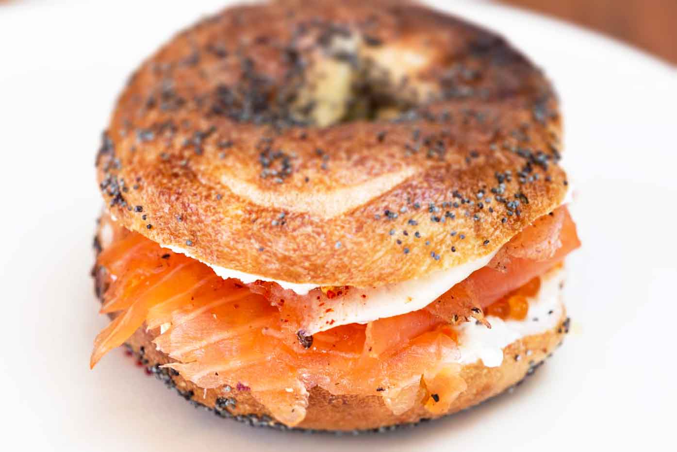 Bagel, Lox and Cream Cheese