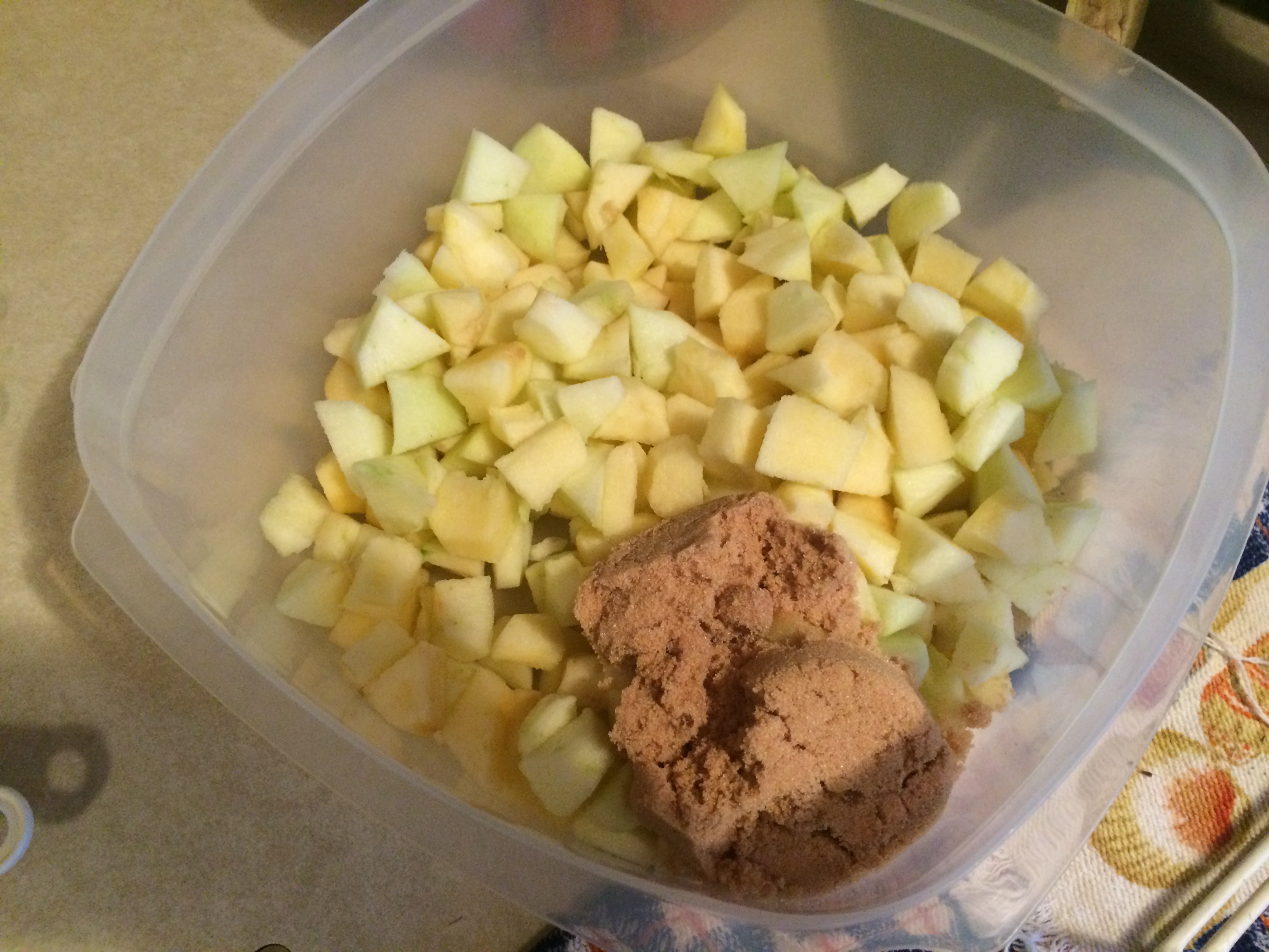 Dutch Oven Caramel Apple Bake