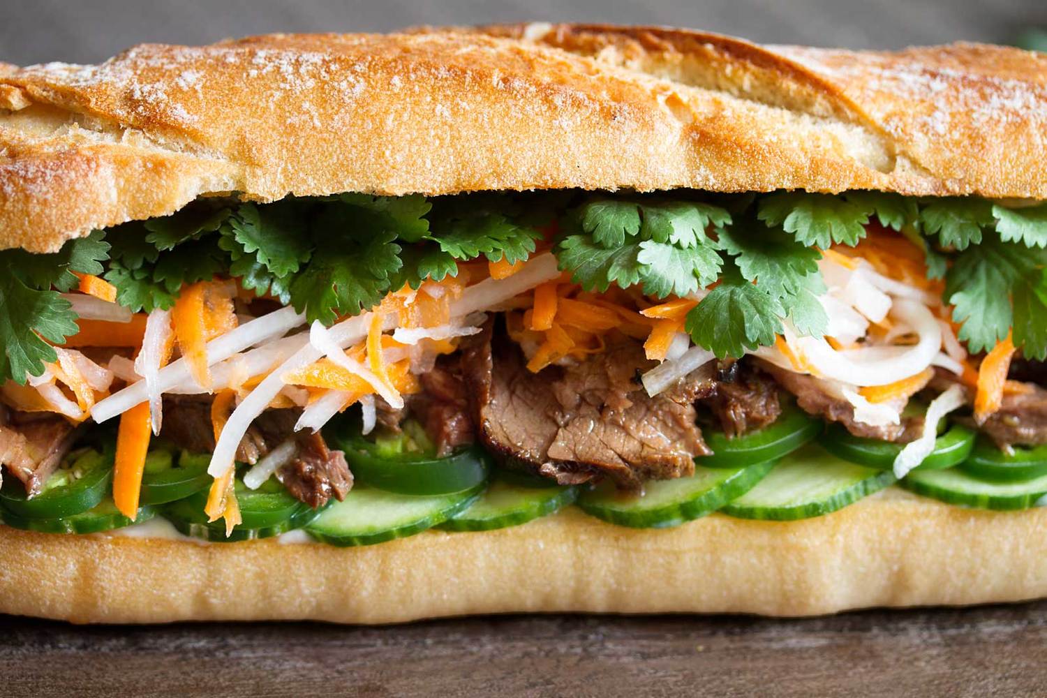 Banh Mi Steak Sandwiches