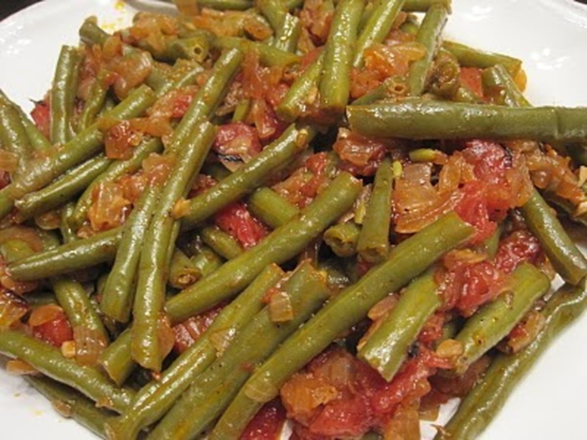 Greek Style Green Beans   Greek Style Green Beans A9844d 