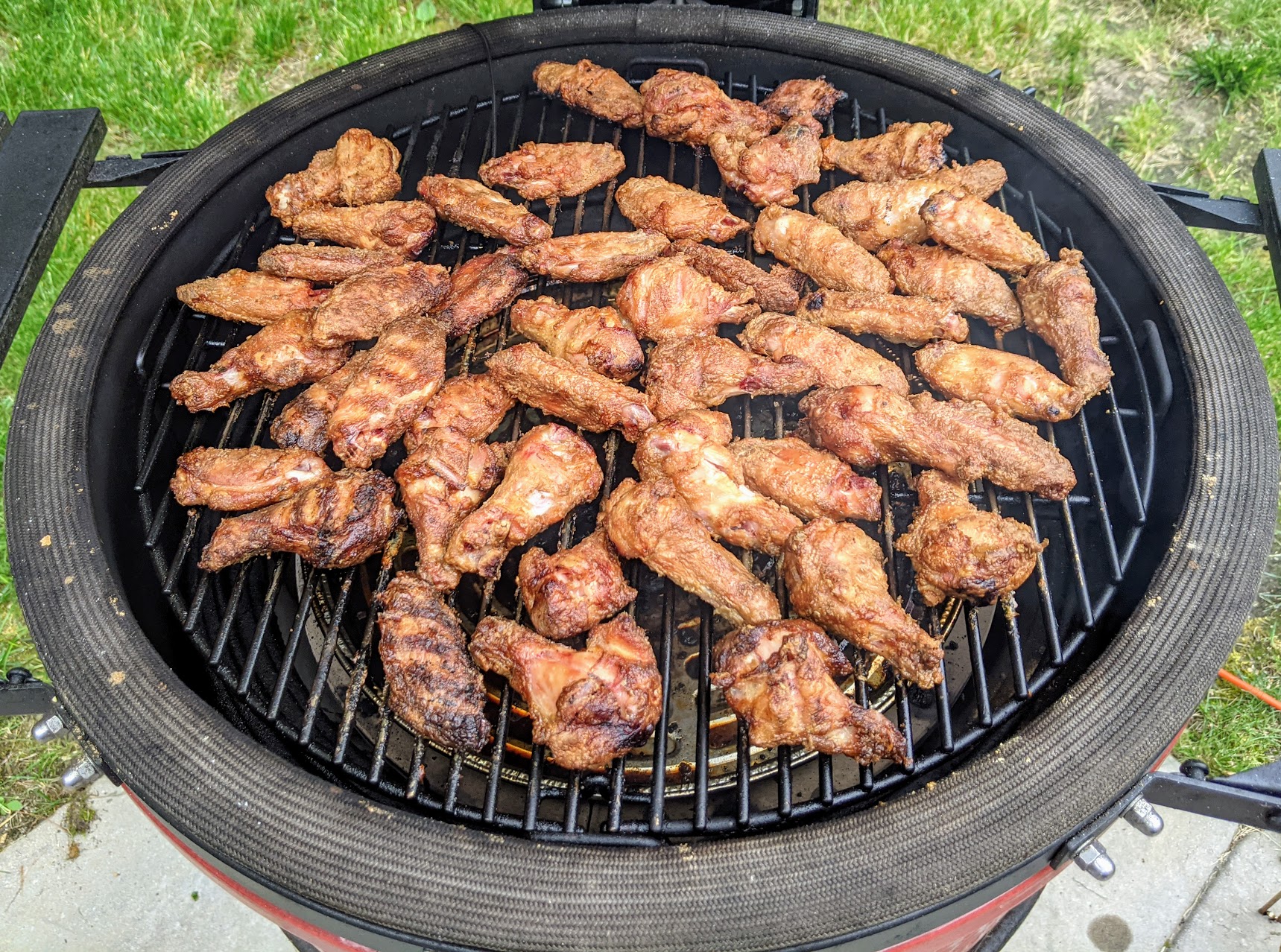 Chris's Kamado Joe Buffalo Wings