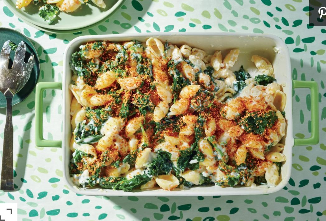 Creamy Kale and Pasta Bake Recipe