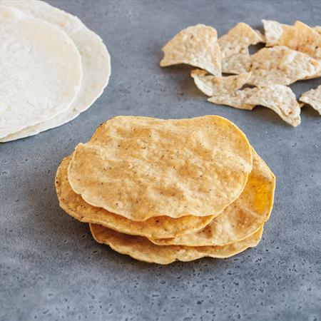 stack of tortillas for thanksgiving crunchwarp