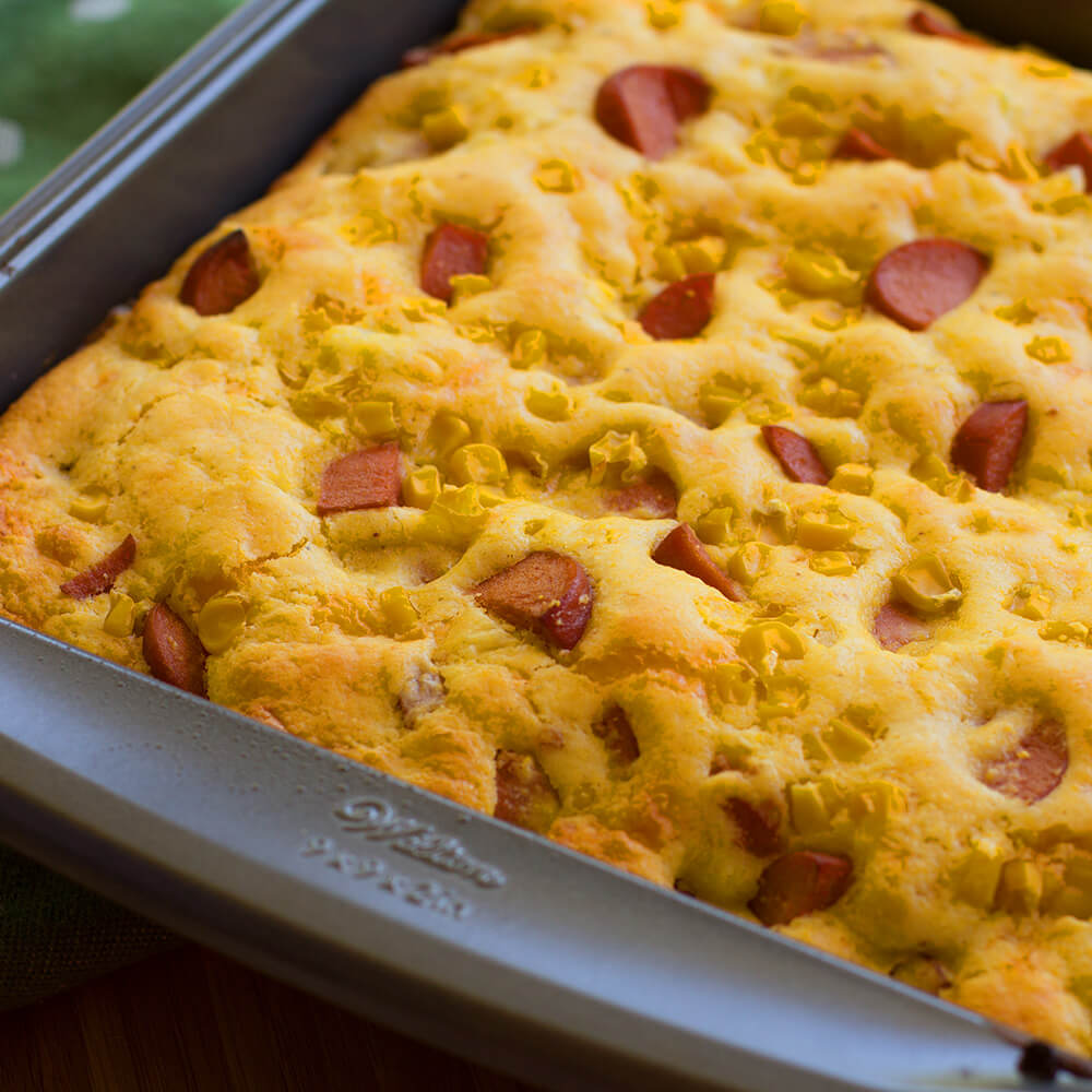 Corn Dog Casserole