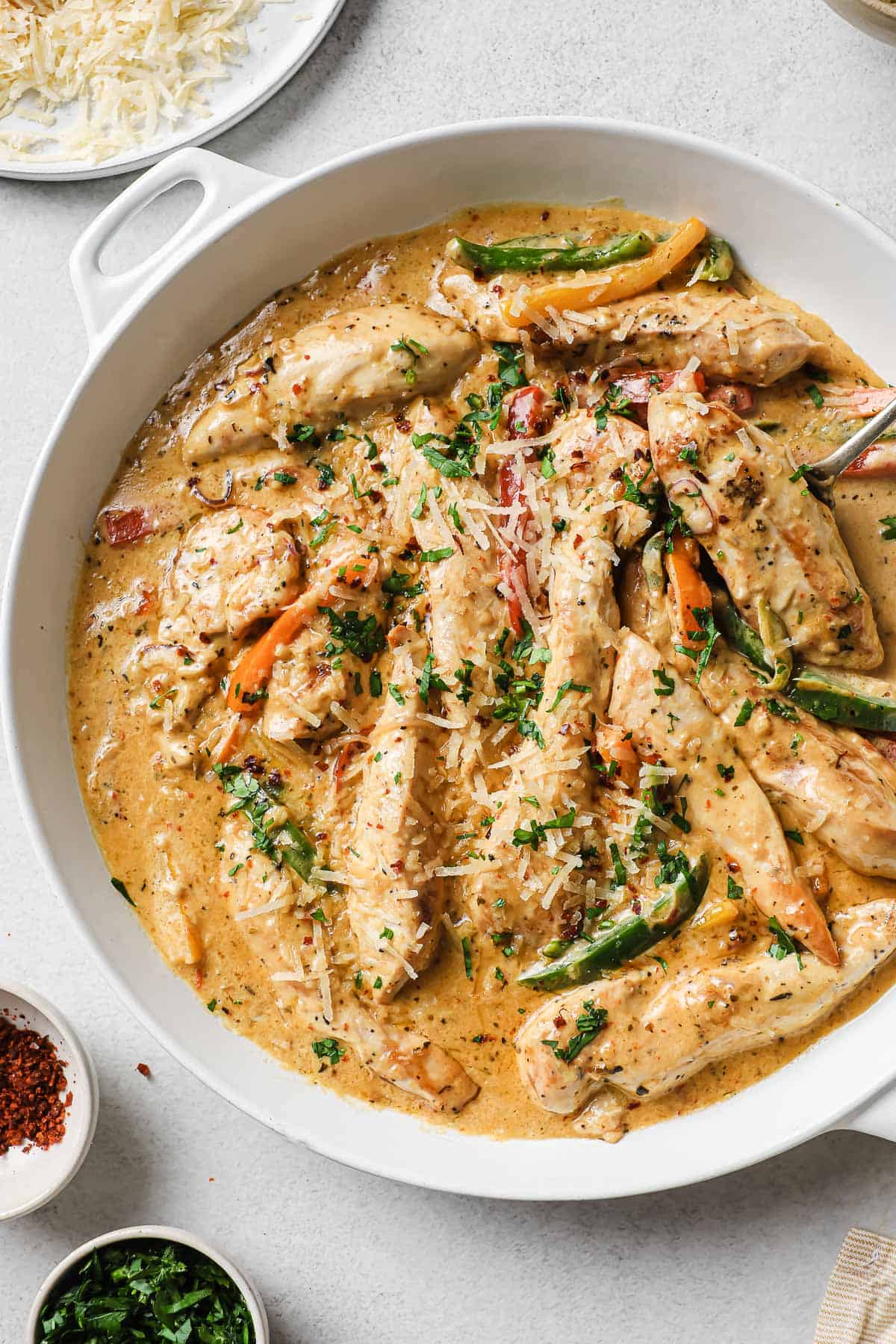 Creamy Chicken Scampi