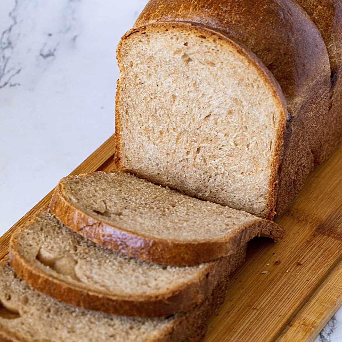 Heavenly Whole Wheat Bread Chefinoz
