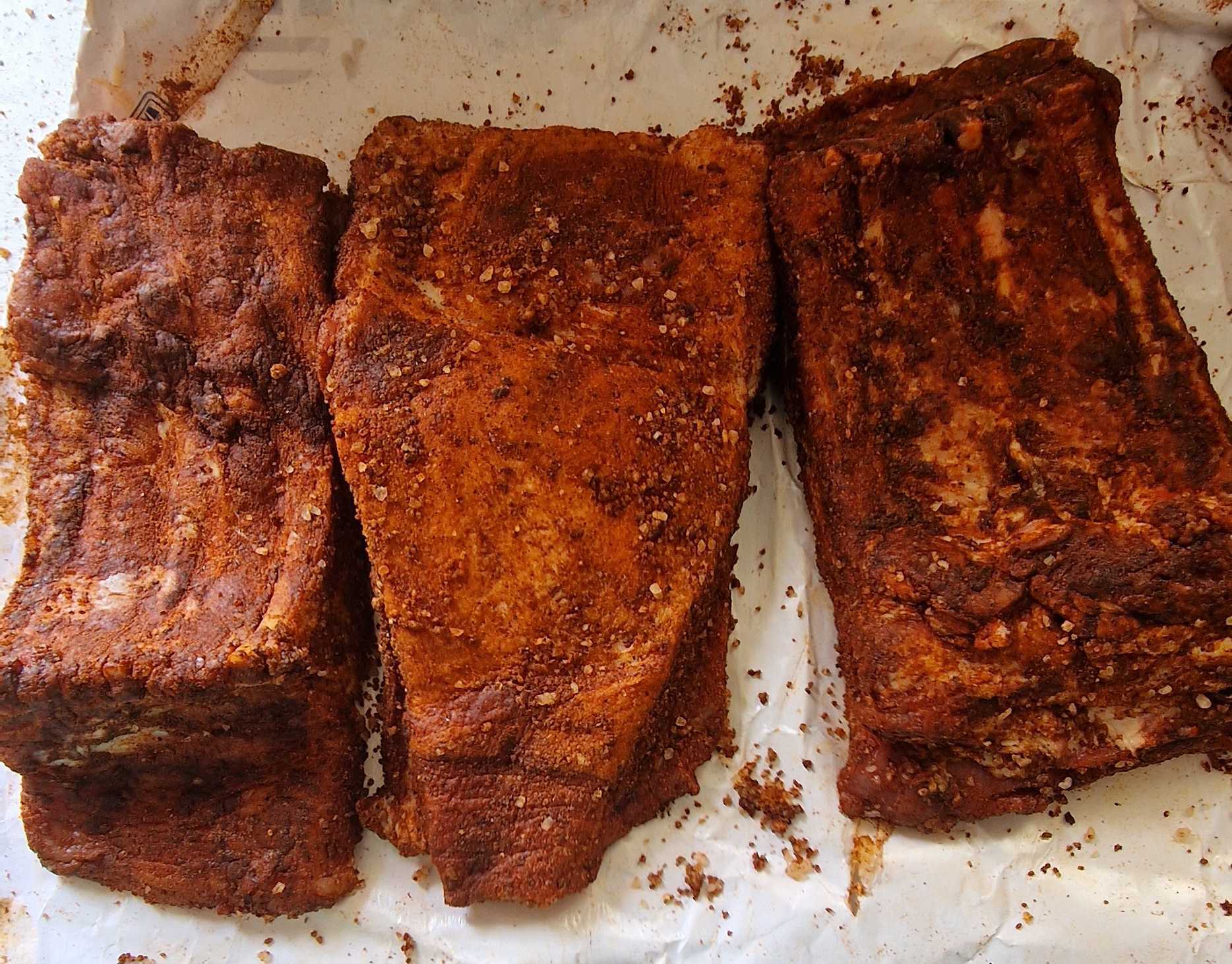 BBQ rack of Pork ribs