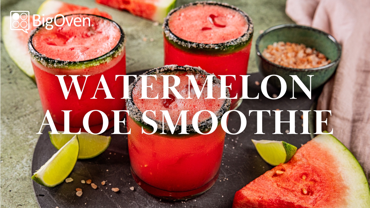Watermelon Aloe Smoothie