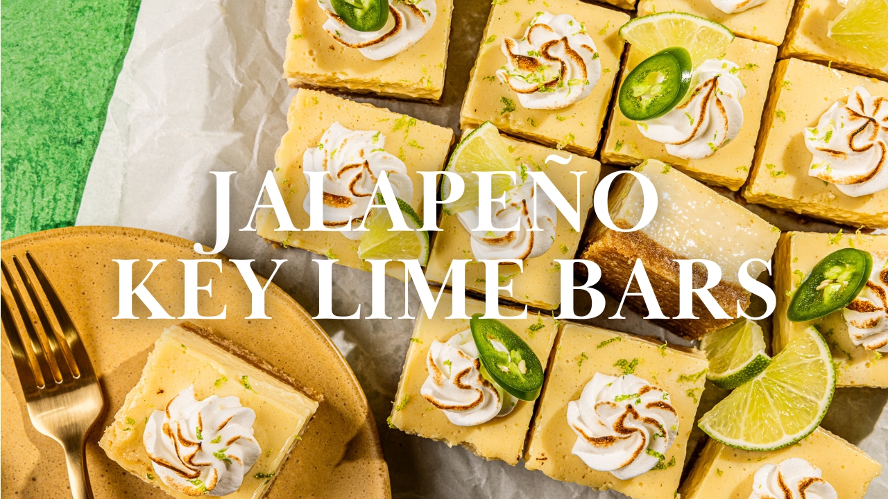 Jalapeño Key Lime Bars