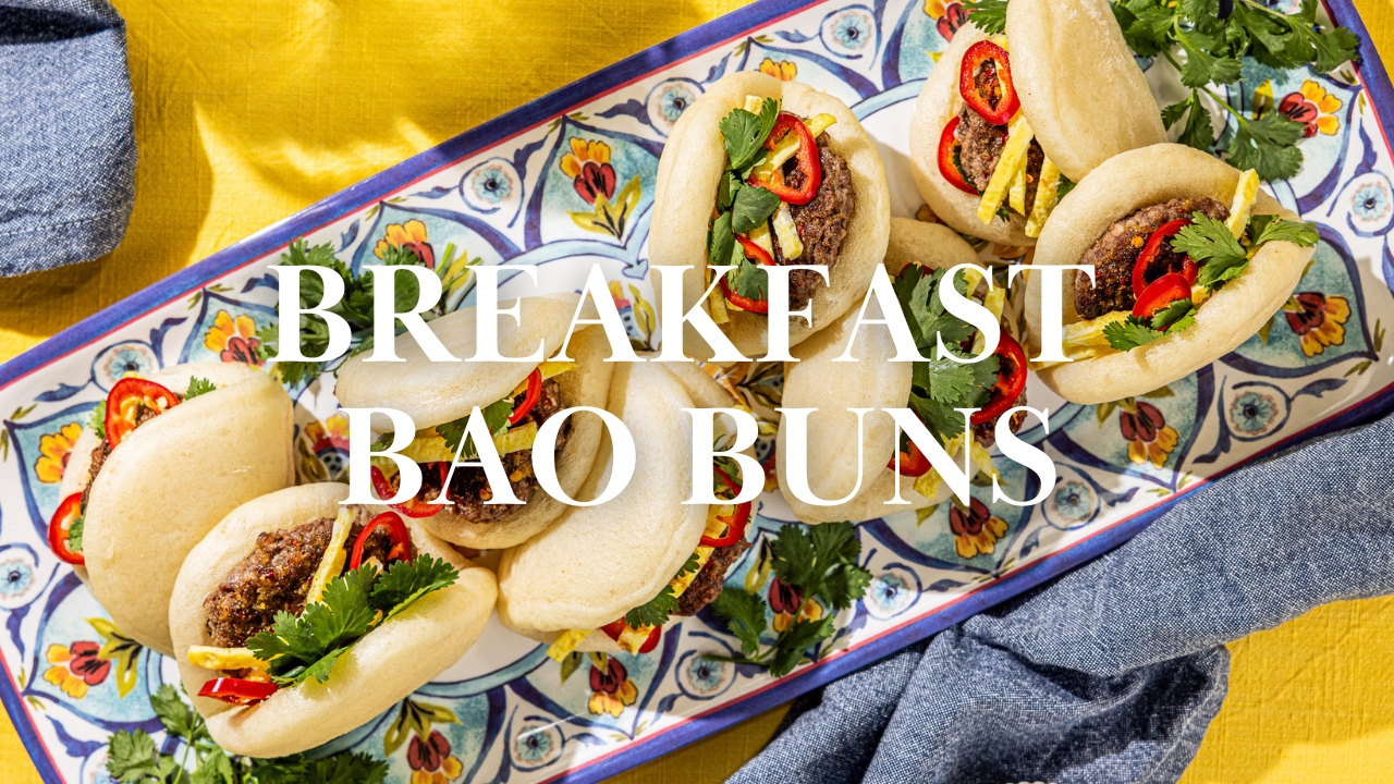 Breakfast Bao Buns