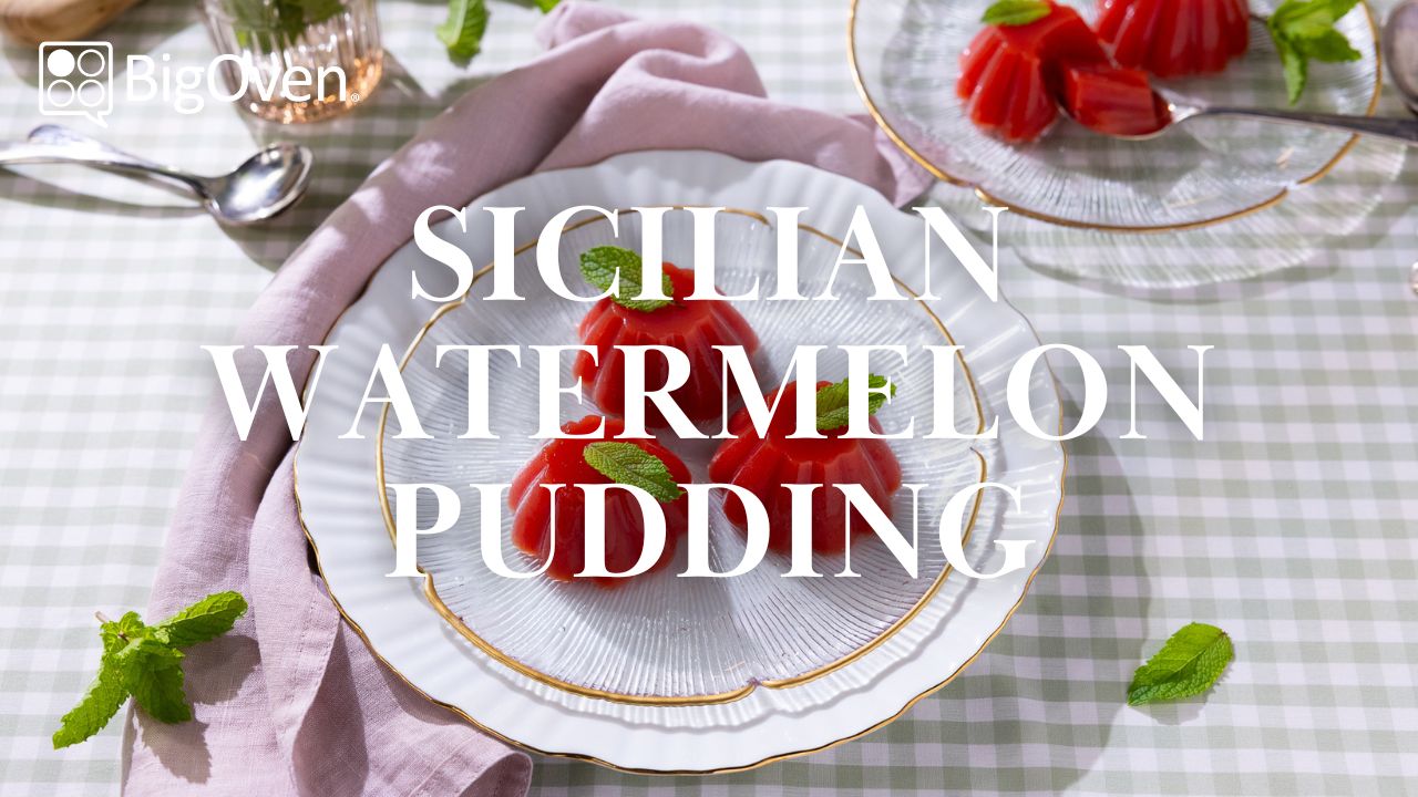 Sicilian Watermelon Pudding