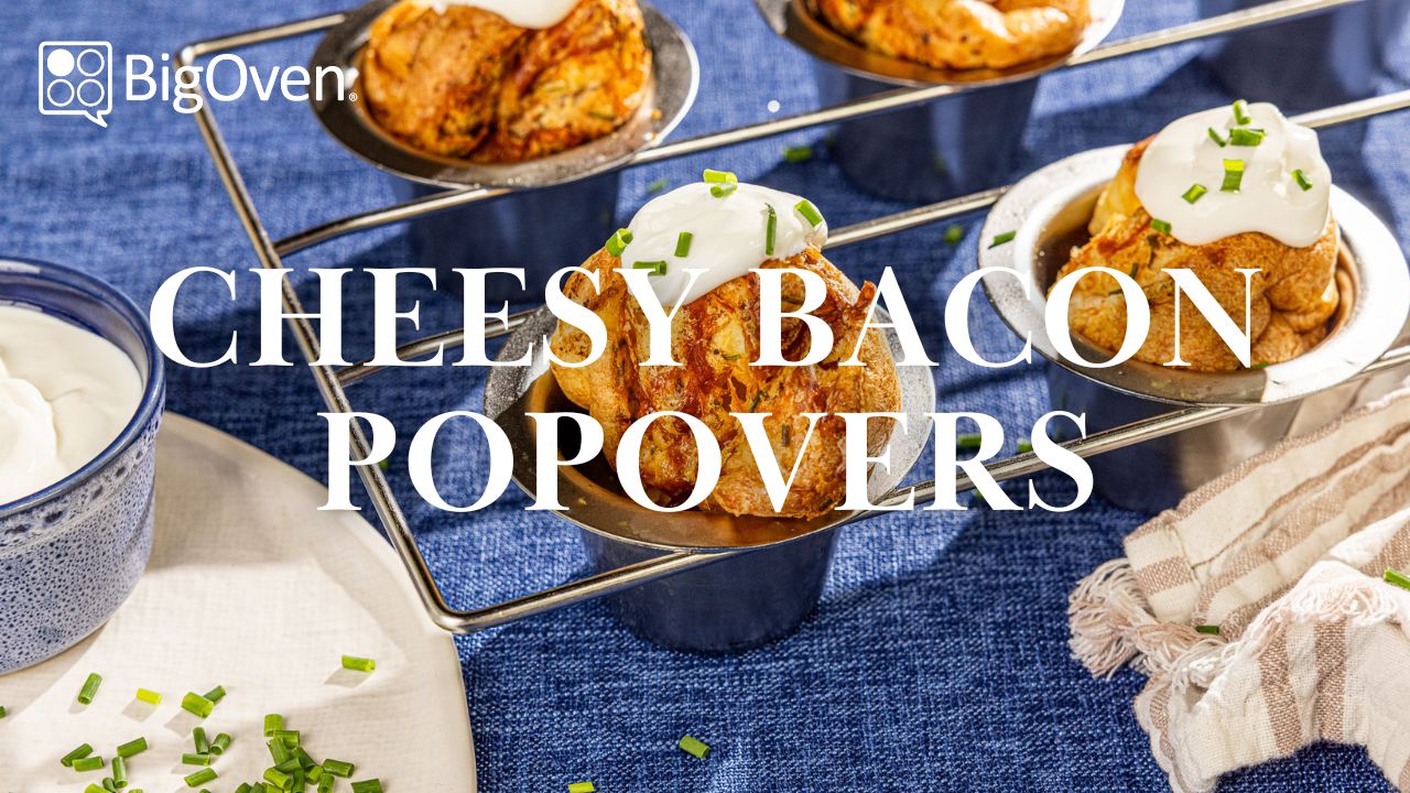 Cheesy Bacon Popovers