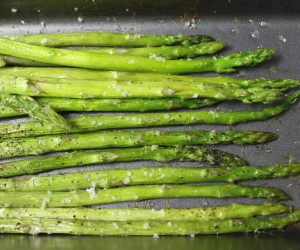 Roasted Frozen Asparagus