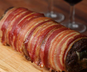 Bacon Wrapped Meatloaf