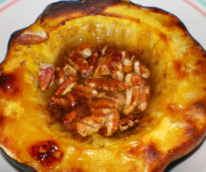 acorn squash nutrition baked carbohydrates