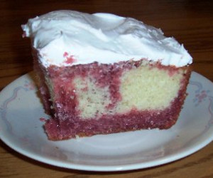 Black Cherry JellO Poke Cake  BigOven