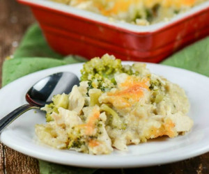 Quinoa, Broccoli, & Cheese Casserole