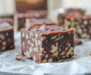 German Chocolate Cake with Coconutpecan Frosting