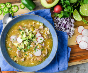 Mexican Pork and Hominy Stew (Pozole)