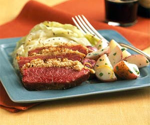 Corned Beef and Cabbage Dinner