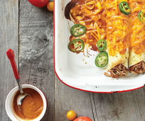 Chimichangas enchilada style@SpicieFoodie