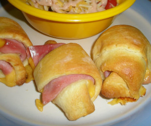 Ham and Cheese Crescent Roll-ups - BigOven