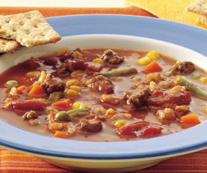 Hearty Beef And Vegetable Soup