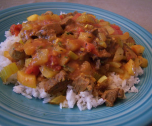 Leftover Lamb Curry