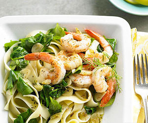 Lemon-Dill Shrimp & Pasta