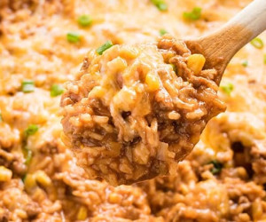 One Pot Mexican Rice Casserole