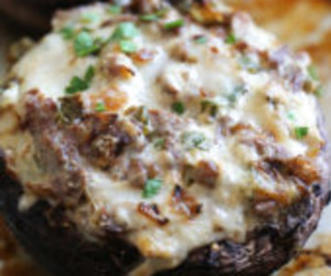 Philly Stuffed Mushrooms