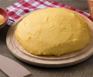 Cheesy Polenta