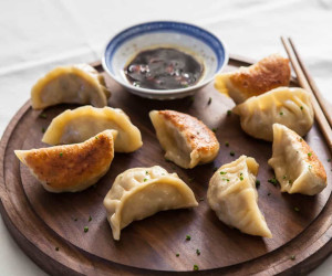 Pork And Kimchi Potstickers