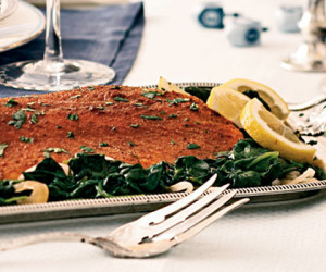 Cheesecake Factory Herb Crusted Salmon
