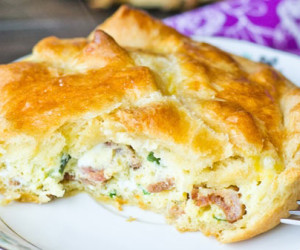 Spinach and Cheese Souffle