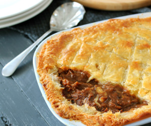 Steak and Cheese Pie