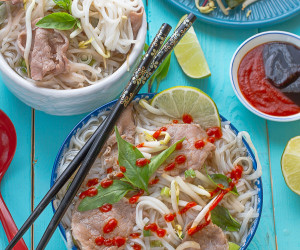 Pho Bo, Vietnamese Beef Noodle Soup
