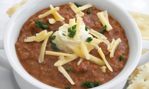 Chili In Slow Cooker