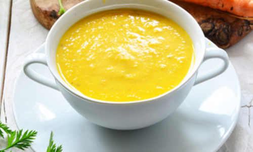Classic Carrot and Coriander Soup
